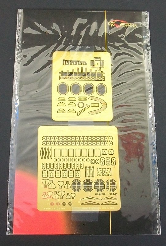 Flyhawk FH350001 Varyag Cruiser 1904 Detail Set for Zvezda 9014 1/350 – zdjęcie 6