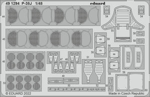 Eduard BIG49349 P-38J TAMIYA 1/48 – immagine 13
