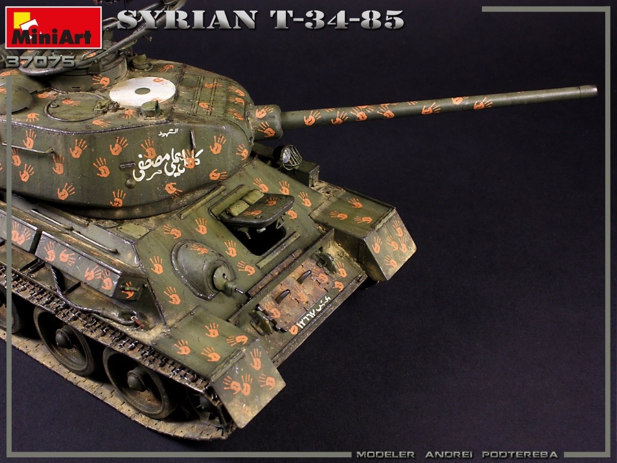 MiniArt 37075 SYRIAN T-34/85 1/35 – imagen 16