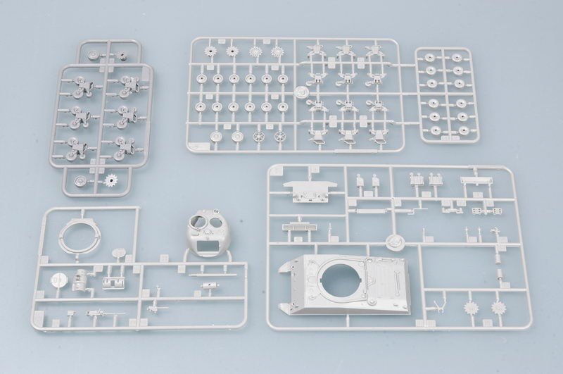 Trumpeter 07224 M4A3 TANK 1/72 – imagen 4