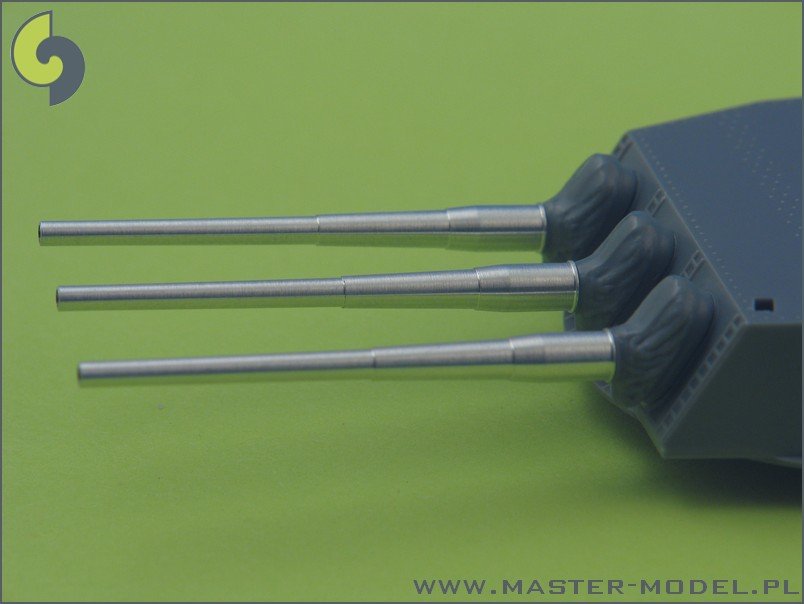 Master SM-350-041 USN 16in/50 (40,6 cm) Mark 7 barrels - with blastbags (9pcs) – immagine 3