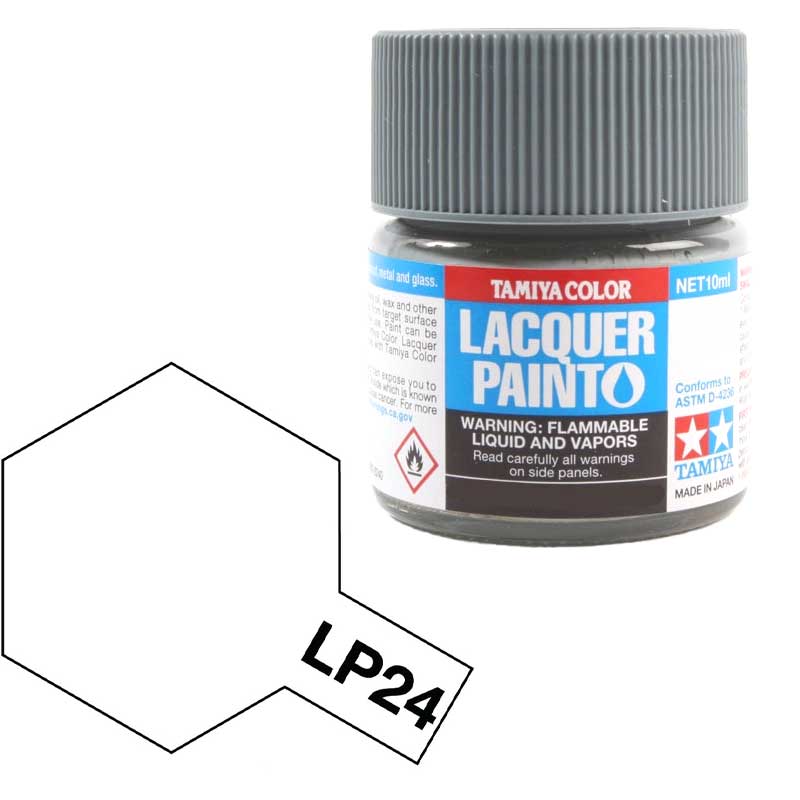 Tamiya 82124 LP-24 Vernis semi-brillant transparent 10 ml