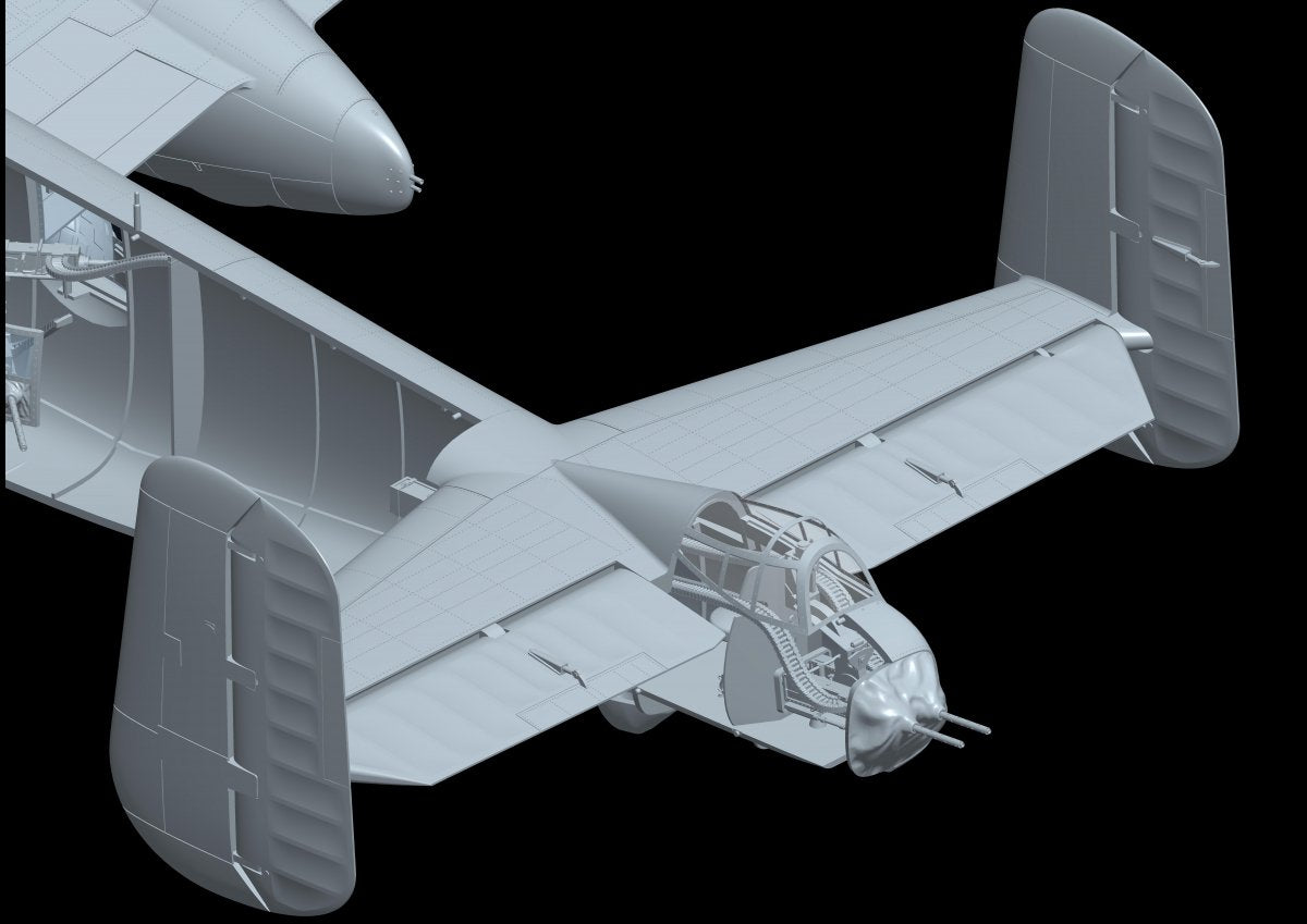 HK Models 01E036 B-25J Mitchell Strafing Babes 1/32 – immagine 7