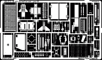 Eduard 35371 M-26 DWag. exterior 1/35 Tamiya – immagine 3
