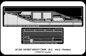 Aber 35220 Soviet heavy tank JS-2 - vol. 2 - additional set - fenders 1/35 – imagen 5