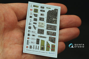 Quinta Studio QD32209 A-20G Havoc 3D-Printed coloured Interior on decal paper (HK Models) 1/32 – immagine 3