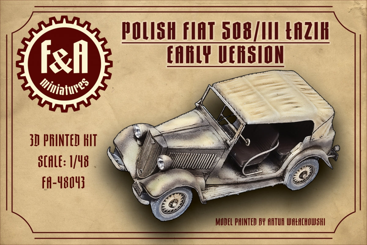 F&A Miniatures FA-48043 Fiat 508/III Łazik early version 1/48