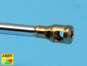 Aber 35L-137 U.S 76 mm M1A2 barrel with muzzle brake for Sherman M4 &amp;amp; M-18 Hellcat 1/35 – imagen 3