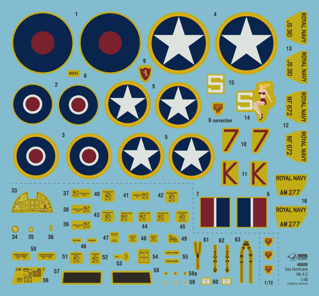 Arma Hobby 40009 Sea Hurricane Mk IIc 1/48 – imagen 3