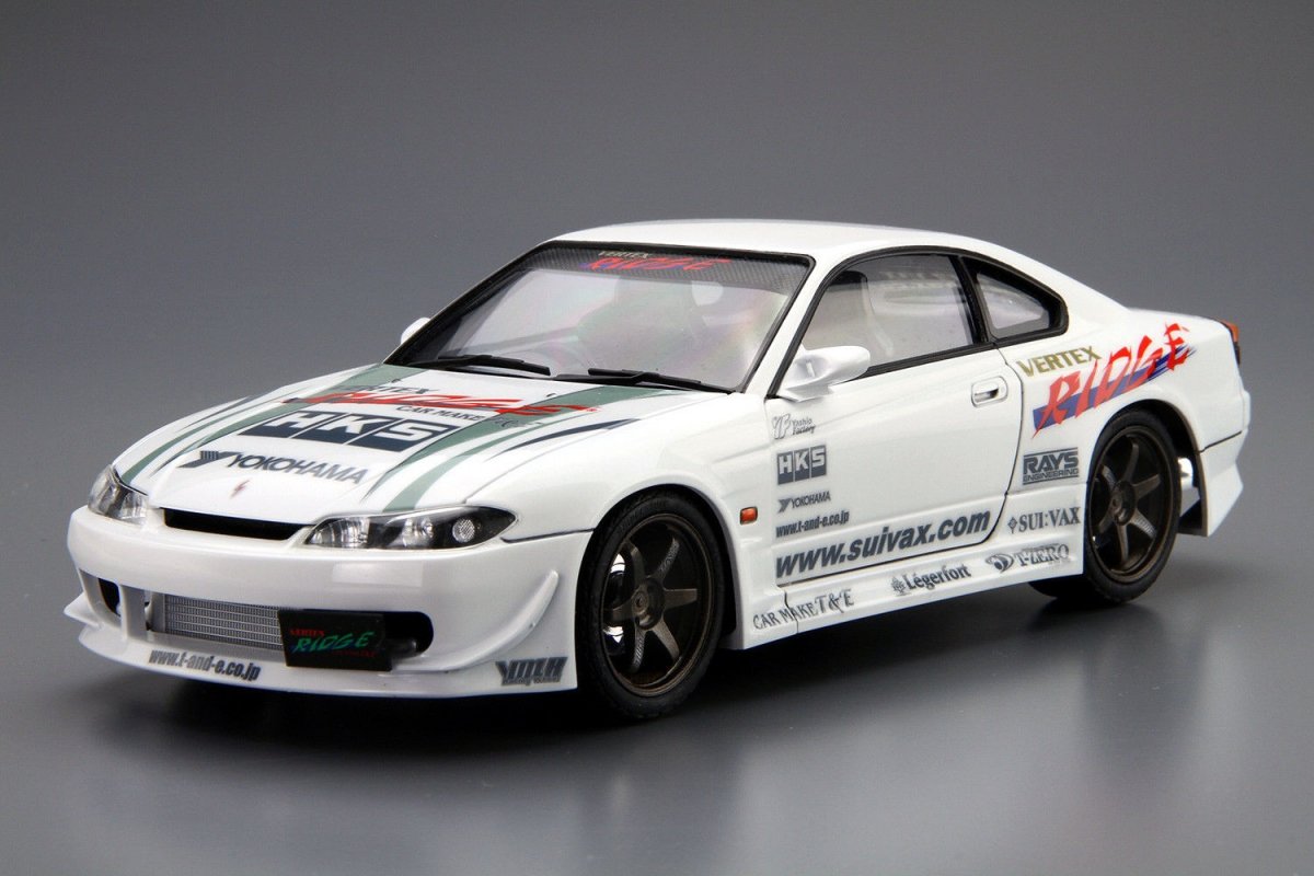 Aoshima 05214 NISSAN SILVIA 99 VERTEX S15 1/24 – imagen 2