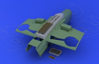 Eduard 632007 SD2 cluster bomb EDUARD 1/32 – immagine 3