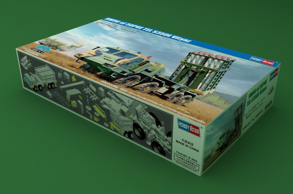 Hobby Boss 85529 9M96 of 50P6E TEL S350E Vityaz 1/35 – zdjęcie 2