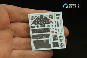 Quinta Studio QD32172 F8F-1 Bearcat 3D-Printed coloured Interior on decal paper (Trumpeter) 1/32 – imagen 4