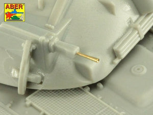 Aber 72L-69 Light additional armament for Soviet tank JS-7 1/72 – immagine 6