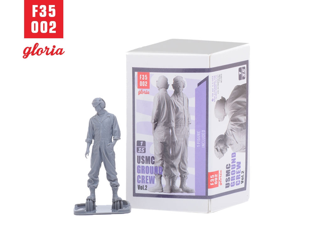 Gloria F35002 USMC Ground Crew Type 2 3D Printed Figures 1/35 – image 3