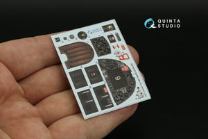 Quinta Studio QD24009 Spitfire Mk.IXc 3D-Printed &amp;amp; colored Interior on decal paper (Airfix) 1/24 – image 4