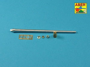 Aber 35L-241 7,5 cm barrel with muzzle brake for Panther Ausf.A 1/35 – zdjęcie 2