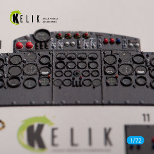 KELIK K72148 Décalcomanies 3D pour cockpit avant et intérieur de la maquette Airfix au 1/72 du Vickers Valiant B(PR)K.1 – image 2