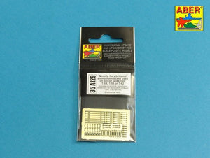 Aber 35A129 Mounts for additional ammunition boxes used on Soviet tanka like: T-54; T-55 or T-62 1/35 – Bild 8