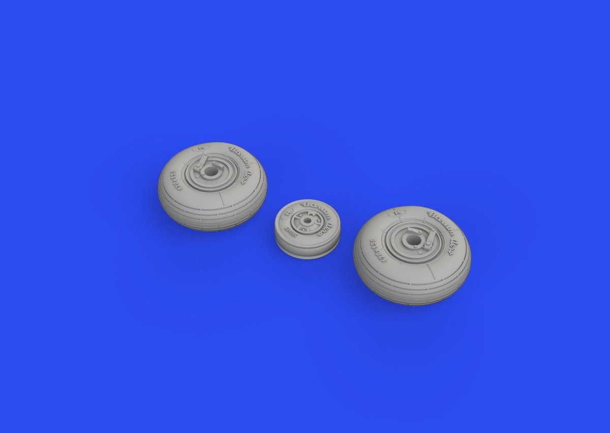 Eduard 648679 Z-126/226 Trener wheels EDUARD 1/48