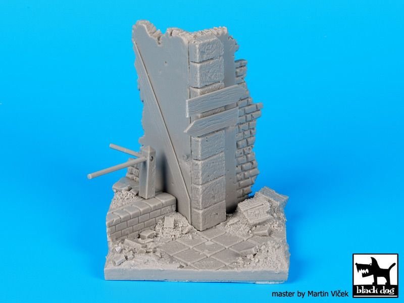 Black Dog D35057 House corner N°2 base 1/35 – imagen 6