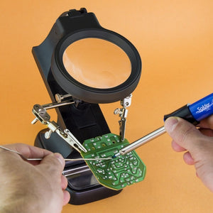 Modelcraft PCL2400 Helping Hands &amp;amp; LED Magnifier Workstation – immagine 3