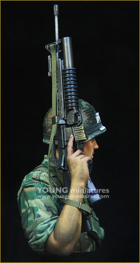 Young Miniatures YM1866 US 1st Cavalry Div Vietnam 1970 1/10 – imagen 6