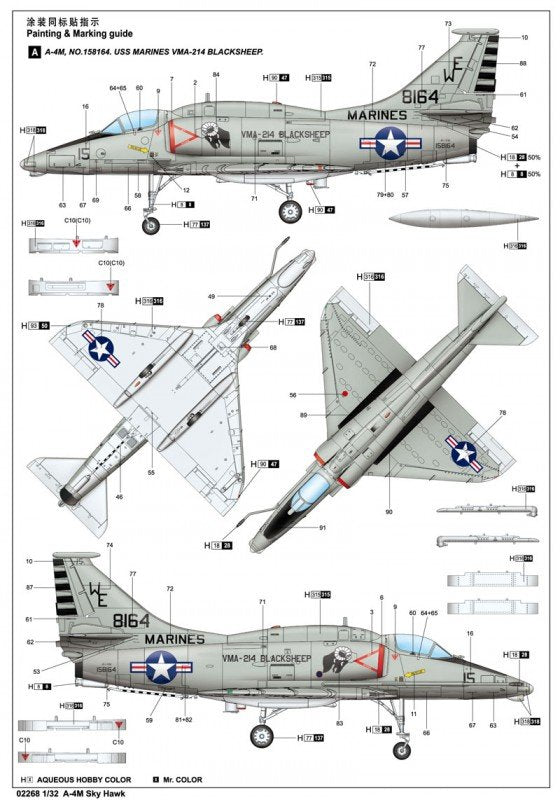 Trumpeter 02268 A-4M Skyhawk 1/32 – Bild 3