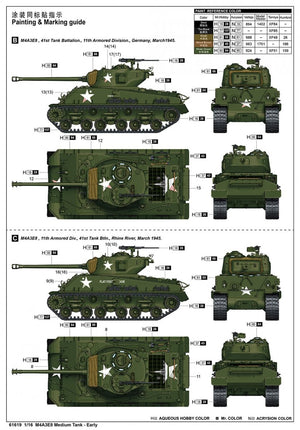 I Love Kit 61619 M4A3E8 Medium Tank - Early 1/16 – immagine 4