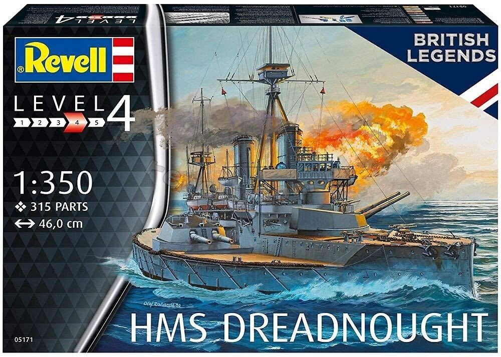 Revell 05171 HMS Dreadnought 1/350 – Bild 2