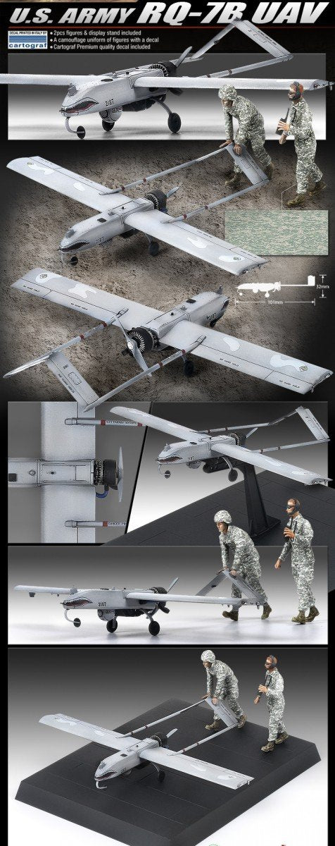 Academy 12117 U.S. Army RQ-7B Shadow UAV 1/35 – immagine 3