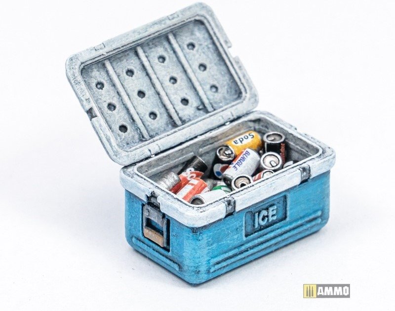 Liang 0414 3D-Print Model Mini Bar &amp;amp; Freezer 1/35 – Bild 6