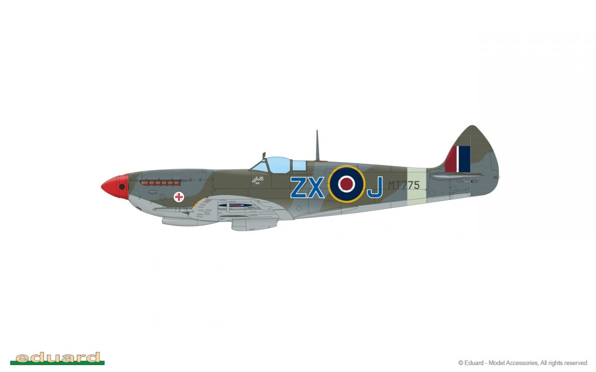 Eduard 84154 Spitfire Mk.VIII Weekend edition 1/48 – zdjęcie 6