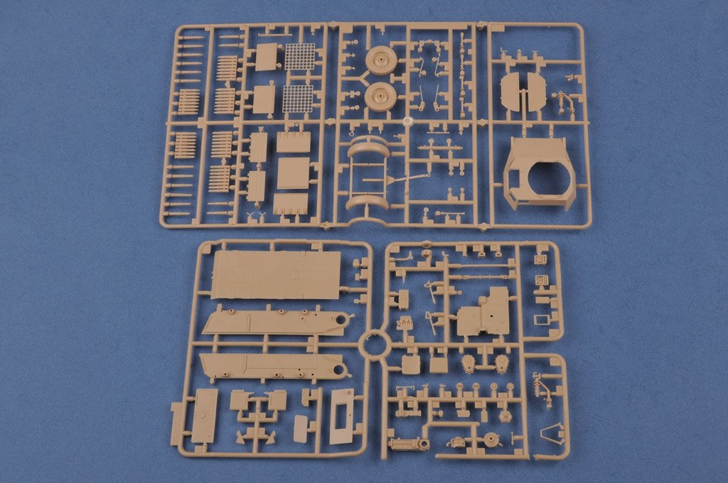 Hobby Boss 80146 Munitionsschlepper auf Panzerkampfwagen I Ausf A with Ammo Trailer 1/35 – immagine 5