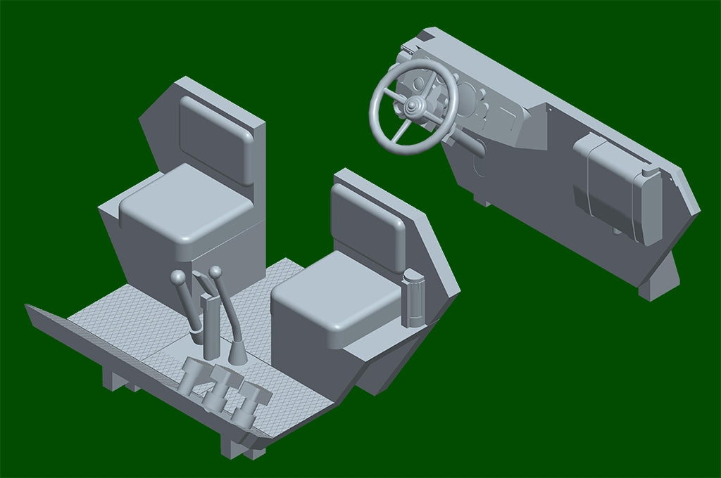 Trumpeter 07404 Sd.Kfz.8 Gepanzerter Zugkraftwagen 12t 1/72 – imagen 12