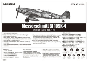 Trumpeter 02299 Messerschmitt Bf 109K-4 – image 2