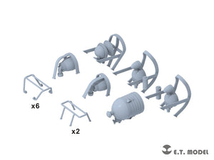 E.T. Model P35-260 Lights Set with Guards for U.S.Army M4 Sherman 1/35 – imagen 2