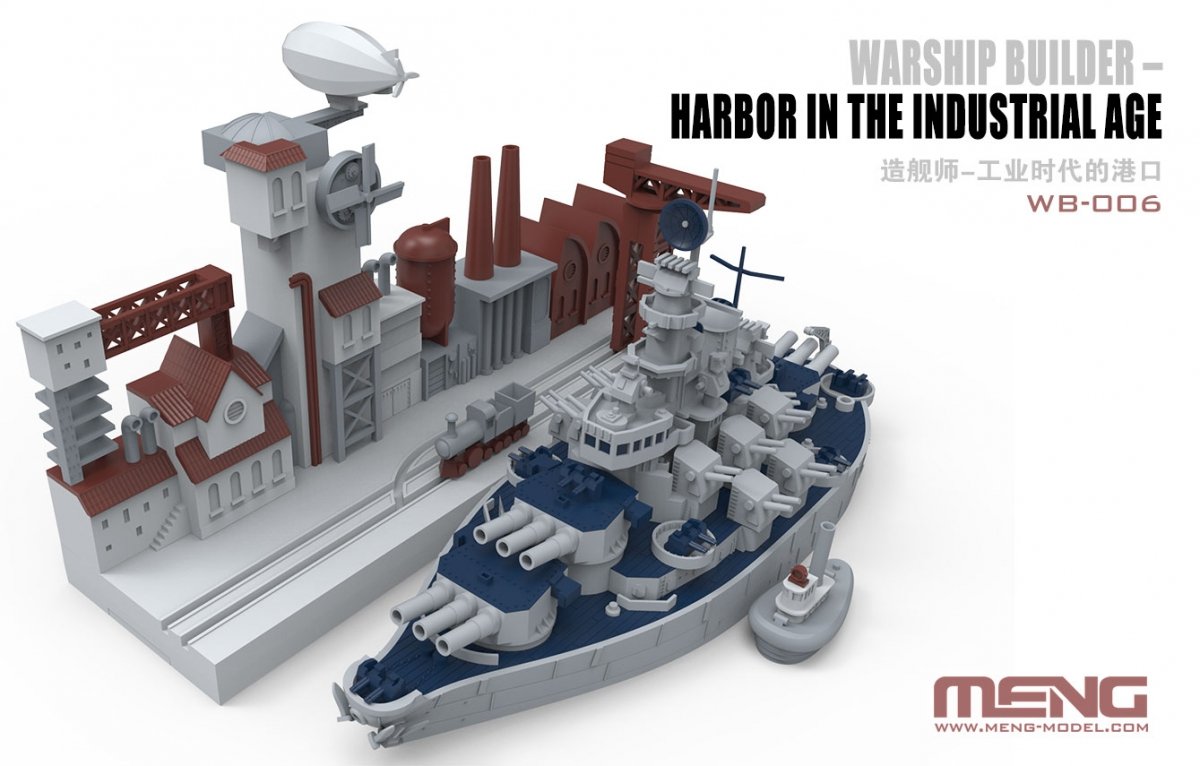 Meng Model WB-006 Build A Dock For Your Warship Builders – Bild 3