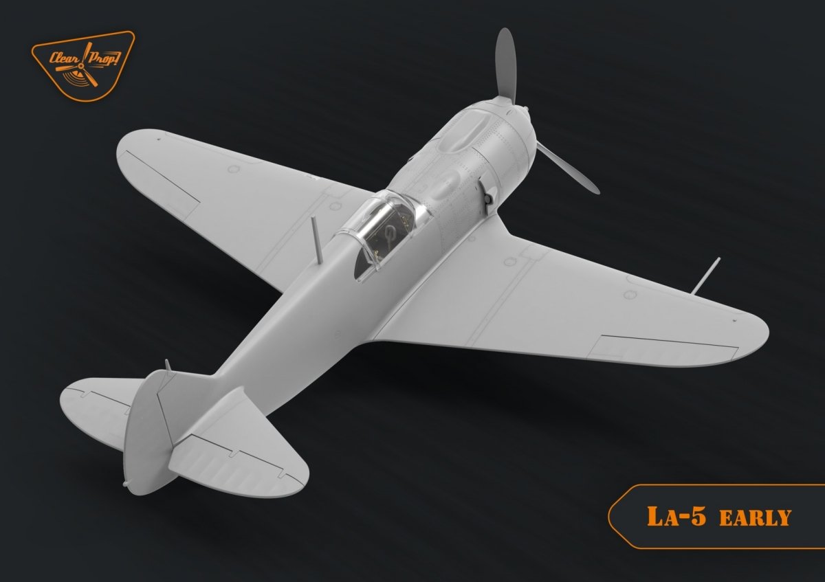 Clear Prop! CP72014 La-5 early version ADVANCED KIT 1/72 – immagine 9