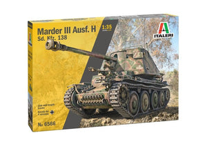 Italeri 6566 Marder III Ausf. H Sd. Kfz.138 1/35 – immagine 2
