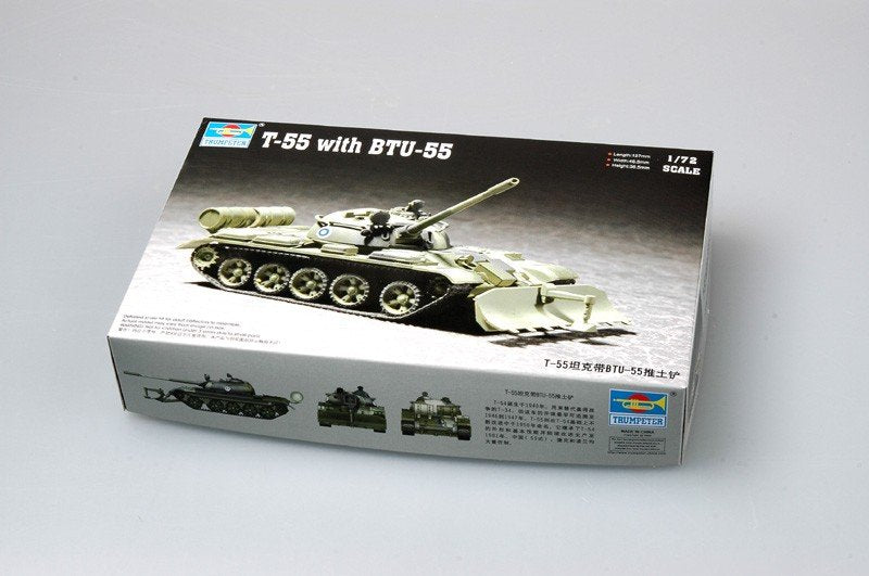 Trumpeter 07284 T-55 with BTU-55 1/72 – immagine 2