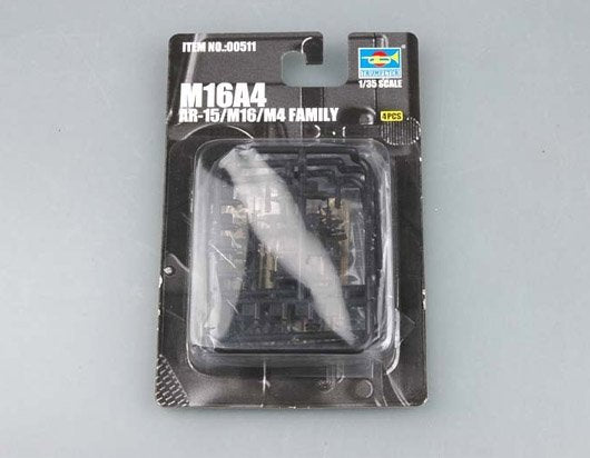 Trumpeter 00511 American machine gun AR-15/M16/M4 FAMILY M16A4 1/35