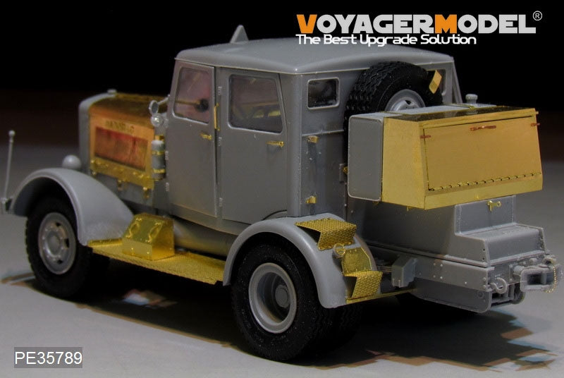 Voiture militaire Hanomag SS100 de la Seconde Guerre mondiale avec transporteur de roquettes V2, modèle Voyager PE35789, pour TAKOM 2110, échelle 1/35 – image 12
