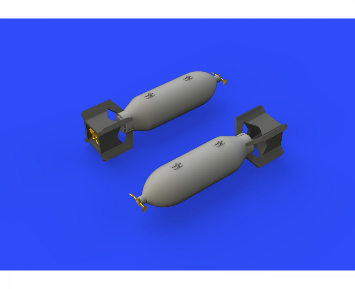 Eduard SIN64846 P-51D armament &amp;amp; fuel tanks AIRFIX 1/48 – imagen 4
