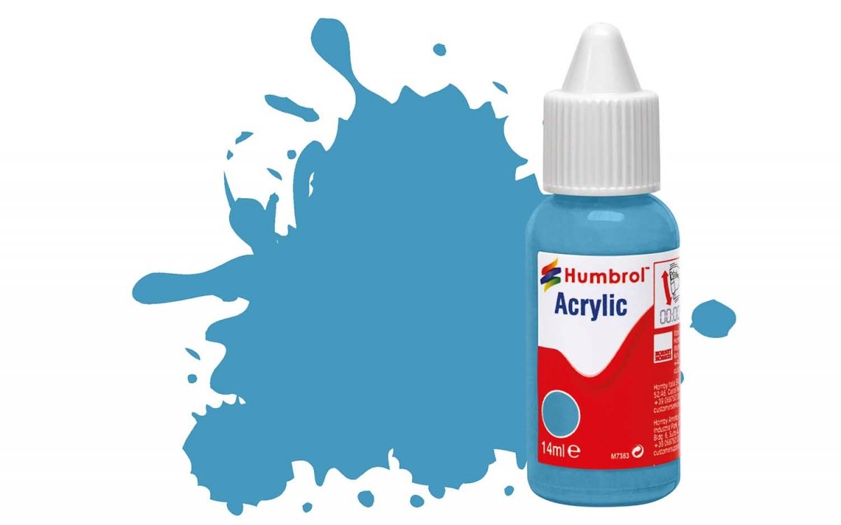 Humbrol DB0089 N° 89 Bleu moyen mat - 14 ml.