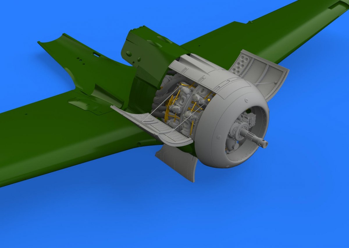 Eduard 648364 Fw 190A-3 engine EDUARD 1/48 – Bild 2