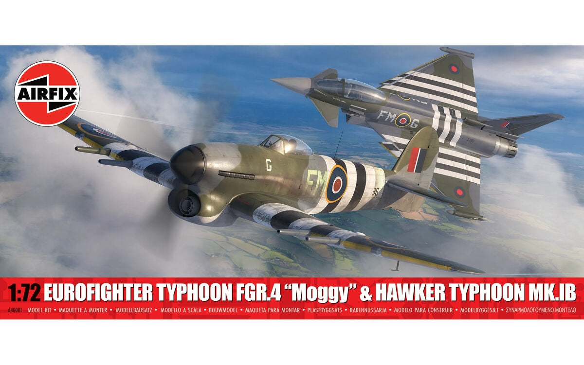 Airfix 40001 Eurofighter Typhoon FGR.4 "Moggy" & Hawker Typhoon Mk.Ib - 1/72