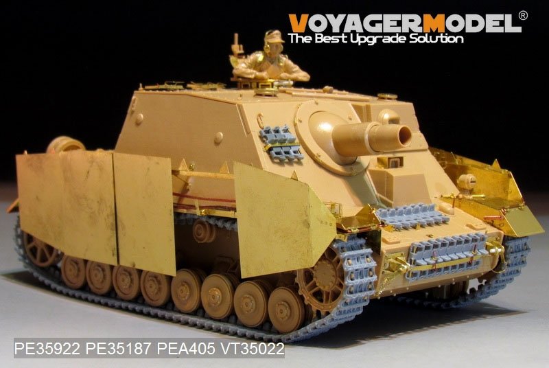 Maquette Voyager PE35922 Sturmpanzer IV Brummbar allemand de la Seconde Guerre mondiale, version de base, pour Tamiya 35353, échelle 1/35  – image 10