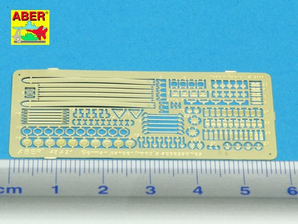 Aber 48 A21 German panzer troops accessories – Bild 2