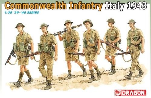 Dragon 6380 Infanterie du Commonwealth Italie (1/35)